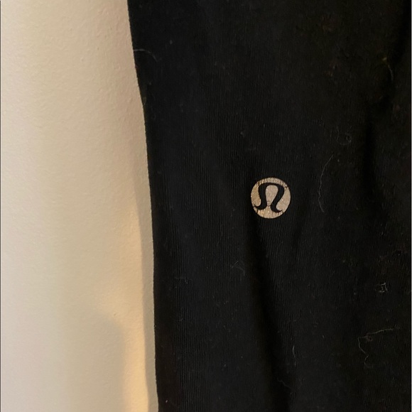 Black Lulu Yoga Pants - Picture 3 of 3